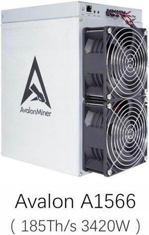 Avalon A1566 185T 3420W Bitcoin Mining Machine from Canaan Air Cooling Crypto Machine