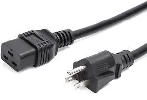 Minerdoctor North American Power Cord Extension,NEMA 5-15P to C19, 4.92ft/1.5m, 13 AWG, Single Plug to C19 Cord