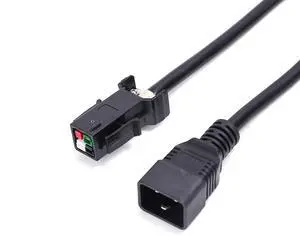 Minerdoctor Bitmain Antminer Power Cord Extension,C20 to P13 Power Cable,4.92FT/1.5m, 12 AWG