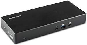 Kensington SD4780P USB-C and Thunderbolt 3/4 Docking Station for Windows, MacBooks, Surface and Chromebooks - Dual 4K Video, 100W PD (K33620NA)