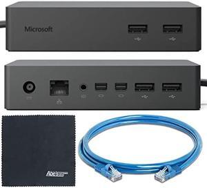 Microsoft Surface Dock (Compatible with Surface Pro 3, Surface Pro 4, and Surface Book - PF3-00005) + Ethernet Cable Kit