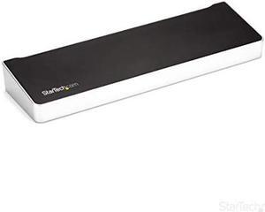 StarTech.com USB-C Dock - 4K Triple Monitor Laptop Docking Station with Dual DisplayPort & HDMI - 100W Power Delivery - USB-C, 4x USB-A Hub - USB 3.1 Gen 1 Type-C Dock - Windows & MacBook (DK30CH2DEP)