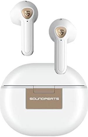 SoundPEATS Wireless Earbuds Air3 Deluxe HS with Hi-Res Audio Certification and LDAC Codec, Bluetooth 5.2 Earphones with 4 Mics and ENC for Calls, 14.2mm Driver, 60ms Low Latency Game Mode, App Control