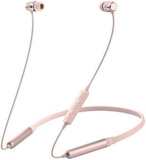 SoundMAGIC E11BT Neckband Bluetooth Headphones Wireless Earphones HiFi Stereo in Ear Headset with Microphone Noise Isolating Sports Earbuds Long Playtime Pink