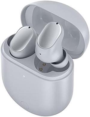 Xiaomi Redmi Buds 3 Pro in-Ear Wireless Earbuds, 35dB Active Noise Cancellation + Ambient Sound, 28 Hr Battery Life, Triple Mics for Voice Clarity, USB Type-C or Wireless Charging, Glacial Gray