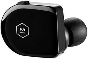MASTER & DYNAMIC MW07 True Wireless Earphones - Bluetooth Enabled Noise Isolating Earbuds - Lightweight Quality Earbuds for Music, Piano Black (MW07PB)