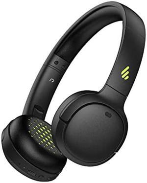 Edifier WH500 Wireless On-Ear Headphones - Bluetooth V5.2 Lightweight and Foldable Headphones with 40-Hours Music Playtime - Personalize EQ -Fast Charging- Black
