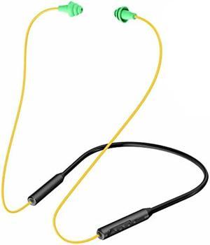 MIPEACE Work earplug Bluetooth Headphones Neckband Safety earplug Work earbuds29db Noise Reduction Hidden Bluetooth Headphones That Look Like Ear PlugsIPX5 sweatproof19Hour Battery