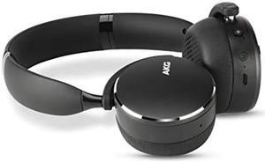 AKG Y500 On-Ear Foldable Wireless Bluetooth Headphones - Black (US Version)