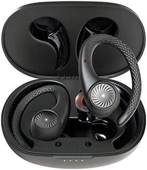 Tribit MoveBuds H1 Wireless Earbuds IPX8 Waterproof by SGS and 65H Playtime Earbuds for Intense Sports Bluetooth 5.2 Earphones with Transparency Mode to Hear True Sound by apt-X and CVC 8.0