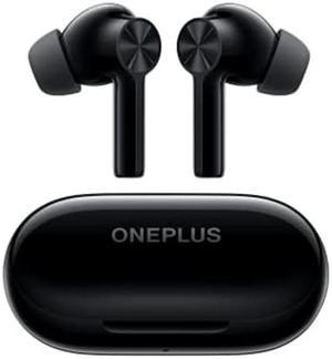 OnePlus Buds Z2 True Wireless Earbud HeadphonesTouch Control with Charging CaseActive Noise CancellationIP55 Waterproof Stereo Earphones for HomeSport Obsidian Black