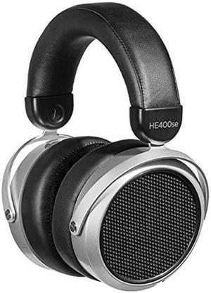 HIFIMAN HE400SE Stealth Magnets Version Over-Ear Open-Back Full-Size Planar Magnetic Wired Headphones for Audiophiles/Studio, Great-Sounding, Stereo, High Sensitivity, Comfortable, Sliver