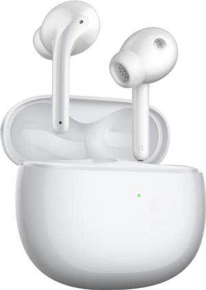 Xiaomi Redmi Buds 4 Pro Wireless Earbuds, Hi Resolution Audio, Dual Driver  Speaker, Immersive Sound, Up to 43dB ANC, Dual Device Connectivity, 36h  Long Battery, Fast Charging, App, IP54, White 