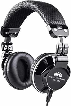 HeiL Sound Pro Set 3 Studio Headphones with Closed Back. High Impedance and Deep Bass Headphones Perfect for Studio Audio, Podcast Audio, Live Sound Audio, and Broadcast