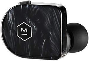 MASTER & DYNAMIC MW07 Plus True Wireless Earphones - Noise Cancelling with Mic Bluetooth, Lightweight in-Ear Headphones - Black Quartz