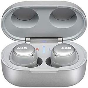 AKG N400 True Wireless Bluetooth Earphones ANC Canal Type (Silver)