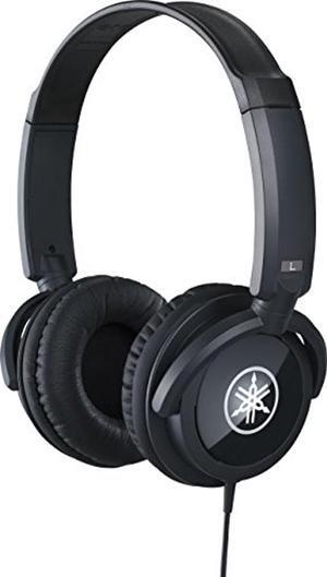 Yamaha HPH-100B Dynamic Closed-Back Headphones, Black