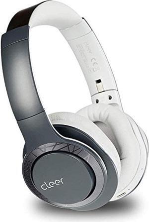 Cleer Audio Enduro 100 Wireless Bluetooth Headphone - Over Ear Fast Charging Lightweight, Podcasting 100Hr Long Battery | Full Charge 4 Day Playback, Play Music & Take Calls Ironless Driver (Navy)