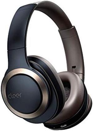Cleer Audio, Enduro ANC Noise Cancelling Headphones, Long Lasting 60 Hour Battery, Ambient Sound Levels, Bluetooth Headphones, Smart Controls App - Dark Navy