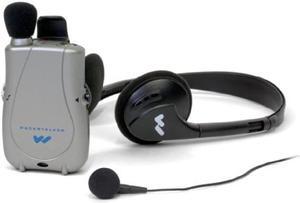 Williams Sound PKT D1 H26 Pocketalker Ultra with Rear-wear Headphone, 200 Hours of Battery Life, Adjustable Tone and Volume Control, Accommodates a Variety of Earphone and Headphone Options