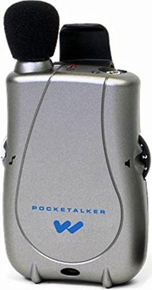 Williams Sound PKT D1-0 PockeTalker Ultra System, 200 hours of battery life, Adjustable tone and volume control, Accommodates a variety of earphone and headphone options