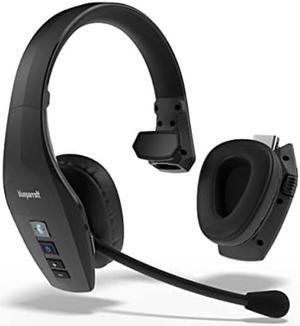 BlueParrott S650-XT Bluetooth - 2-in-1 Convertible Stereo to Mono Headset with Activated Noise Cancellation, Extended Wireless Range and IP54-Rated Protection, Black