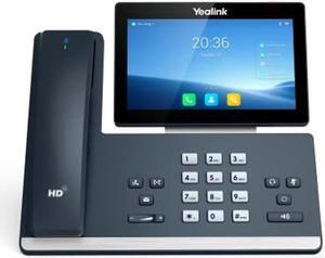 Yealink T58W Pro Smart Business Phone Android 9 with Bluetooth Wireless Handset Not Included Power Adaptor