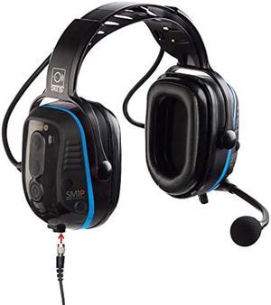 Sensear SM1P Smart Wireless Industrial Communication Headset, Headband, 27dB NRR, Noise Cancelling Ear Protection, 82dB Volume Limiter, Manufacturing, Oil & Gas, Mining, Food Processing, Data Center