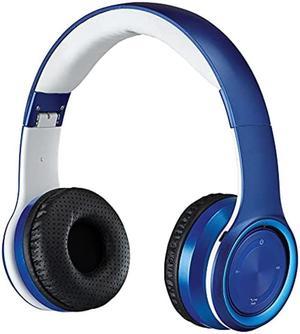iLive Bluetooth Wireless Headphones, Built-in Microphone, Blue (IAHB239BU)