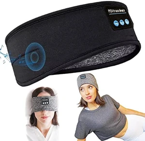 Sleep Mask Headphones Wireless - Headphones for Sleeping - Noise Cancelling Headphones for Sleeping - Sleep Headphones Headband Headphones -Sleeping Headphones for Side Sleepers