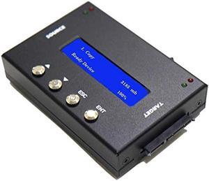 EZ Dupe SATA 3.5" & 2.5" Hard Drive Duplicator - Compact HDD Clone & SSD Storage Card Copier (up to 150 MB/s) & Data Eraser (DOD Compliant)... (1 to 1)
