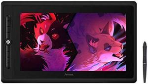 Artisul D16PRO 15.6 Inch Drawing Tablet with Screen 8192 Levels Pressure Battery-Free Stylus FHD Full-Laminated Graphics Monitor, Pen Display Supports 60deg Tilt 130% sRGB with 8 Shortcut Keys