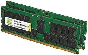 64GB 2x32GB DDR4-2933Mhz PC4-23400 288-Pin RDIMM Memory for Apple Mac Pro 2019 7,1 by NEMIX RAM
