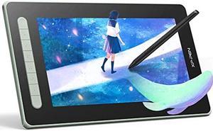 Drawing Tablet with Screen - XPPen Artist 12 2nd Pen Display Computer Graphics Tablet with Battery-Free X3 Stylus Full-Laminated, for Chromebook, Mac, Windows, Android ,Linux (11.9 inch Green)