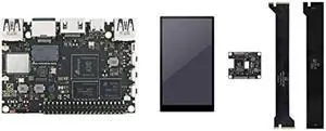 khadas Single Board Computer, VIM3 Pro(4+32GB) Amlogic A311D+5 Inches Diagonal 5 Point Multitouch Resolution 1080 * 1920 TS050 Touchscreen Kit