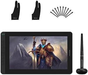 HUION Kamvas 13 Drawing Tablet with Screen Bundle with Artist Glove for Digital Art, Graphics Design and Animation