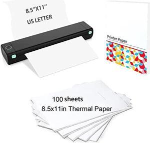 COLORWING Portable Termal Printer and Thermal Paper 100 Sheets