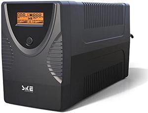 Back UPS Battery Backup Intelligent LCD Battery Backup and Surge Protector,Uninterruptible Power Supply,Battery Backup for Computer (SK1500 3.0)