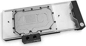 EKWB EK-Quantum Vector 2 Trio RTX 3080/90 GPU Active Backplate, D-RGB, Nickel/Plexi