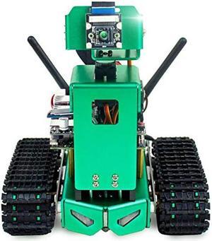 Yahboom Jetson Nano Robotic Developer Kit AI Smart Robot for Adults Camera Programmable Electronics Project for 4GB Autopilot Object Tracking Face Color Recognition (Without Jetson Nano 4GB)