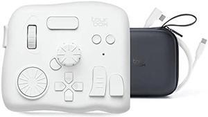TourBox Elite, Bluetooth Video Editing Controller, Photo Editor Shortcut Keyboard, Haptic Touch, Connect to 2 PCs, Photoshop Lightroom Premiere Illustrator Davinci Resolve After Effects Final Cut Pro