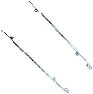 Huasheng Suda Replacement for MSI GE72 6QD 6QE 6QF GL72 GP72 GP72VR 6RF 7RF GL72M MS-1793 MS-1794 MS-1795 LCD Hinges Axis Bracket Right + Left Set
