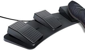 PCsensor Foot Pedal PC Triple Foot Switch Programmable Keyboard Customized Hotkey Video Game Office Equipment Control HID