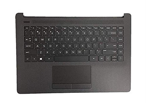 Replacement Palmrest With Backlit Keyboard & Touchpad For HP 15S-DU / 15-DW Laptop - Silver (L52022-001)