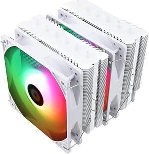 Thermalright Peerless Assassin 120 SE ARGB White CPU Air Cooler, 6 Heat Pipes Cpu cooler, Dual 120mm TL-C12CW-S PWM Fan, Aluminium Heatsink Cover, AGHP Technology, for AMD AM4/AM5 Intel 1700/115X/1200