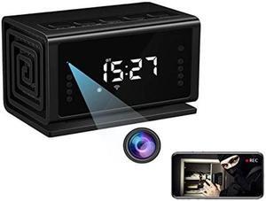SVWSUN Hidden Camera - Security Nanny Cam with 1080P Full HD,Night Vision, Motion Detection, Bluetooth Speaker,Cell Phone App (No Sound Recording)