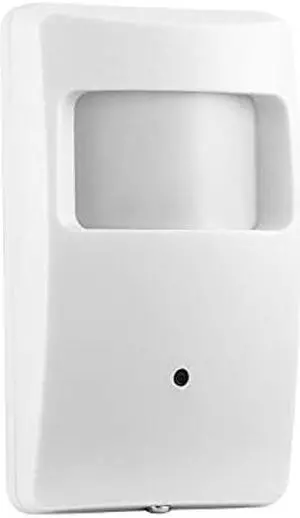 REVOTECH PIR Pinhole POE IP Camera, HD 3MP Small Indoor Security Camera Covert 3.7mm Lens 940nm Invisible LEDs IR Night Vision P2P H.265(IPIR-M-P White)