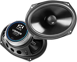 NVX VSP69 900W Peak (300W RMS) 6x9 V-Series 2-Way Coaxial Speakers with 25mm Silk Dome Tweeters