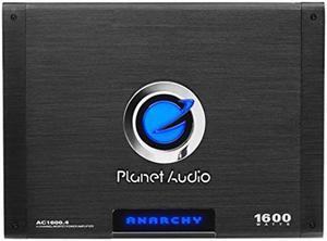 PLANET AUDIO AC1600.4 1600W 4 Channel Car Amplifier Power Amp+Remote AC16004