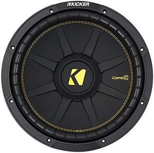 KICKER 44CWCD124 CompC 12" 600 Watt Dual 4-Ohm Car Audio Subwoofer Sub CWCD124